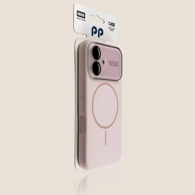 Официальный чехол Candy из жидкого силикона с магнитом для For Iphone 17 Air 16 1 14 13 Pro Max, противоударный, бронированный, с большим окном, мягкая крышка для телефона