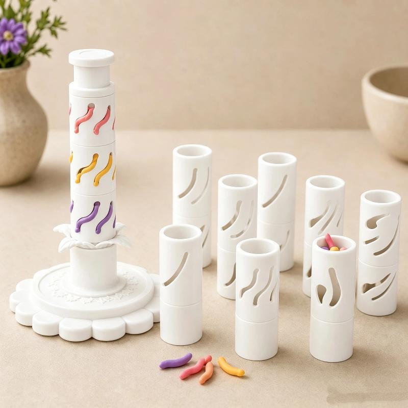 9 Shaping Sleeves Modular Clay Blossom Maker Diy Clay Flower Making Tool For Polymer & Modeling Clay Handmade Blossom