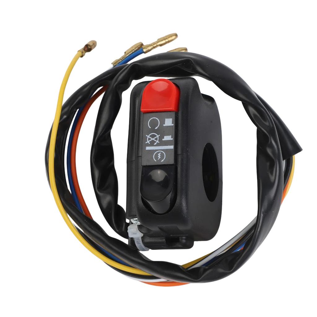 Инновационное крепление на руль Кнопка Старт/Стоп/Убийца для использования на мотоцикле 78 дюймов