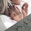 Simple Party Gold Open Silver Women Knuckle Copper Copper Ring Unisex Rings Jewelry Joint Ring