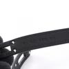 Used HERMES Kelly Bracelet Double Tour Bracelet Box calf leather Calfskin (cowhide) Stainless Steel Black Silver U