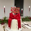 1Pc Happy  Year Cake Topper Golden Red Hello 2026 Acrylic Cake Topper For Christmas Xmas  Year Party Cake Decorations