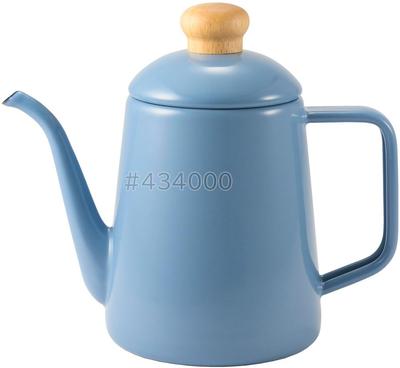 Капельница Fuji Enamel Cotton Plus 1,0 л, пепельно-голубая CTP-1.0DP.AB