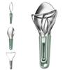 3-в-1 Мангорезка Очиститель Удаление Косточки Нержавеющая Сталь Кухонные Гаджеты Фрукторезка Мангорезка Кухонный Инструмент