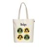 Canvas Tote Bags for Women with Zip, College Bag for Girls, 100% Organic Cotton Tote Bag for Traveling & Daily Use
