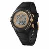 Авторизованный дистрибьютор Ice Watch Unisex 024009 ICE Digit Explorer Black Gold Small Водонепроницаемый Секундомер Будильник Дата День недели GMT [ICE-WATCH]