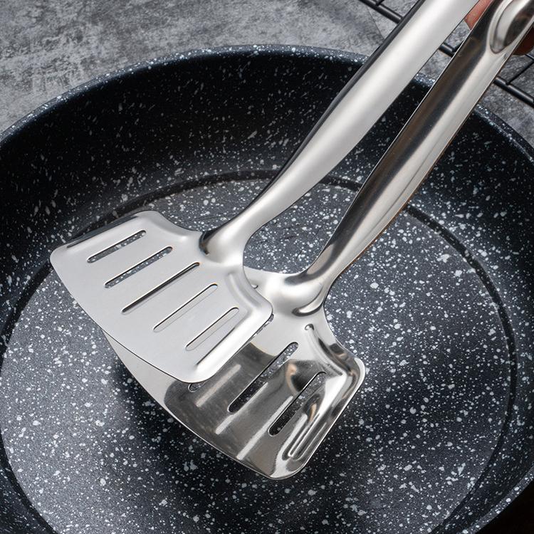HANYANG Зажим для жарки рыбы из нержавеющей стали, зажим для стейка, многофункциональный зажим для жарки еды, зажим для барбекю, зажим для еды в супермаркете, хлеба