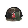 NEW ERA MLB Mesh Cap Snapback 9FIFTY Camouflage Anaheim Angels Free Size