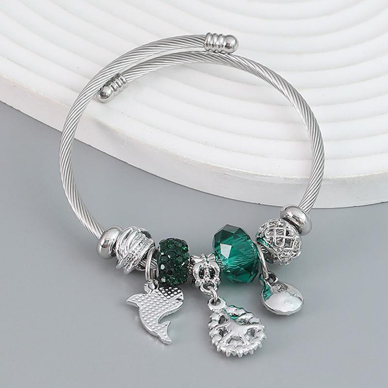 2023 Европейский и Американский Panjia Dolphin Подвеска Регулируемый женский браслет