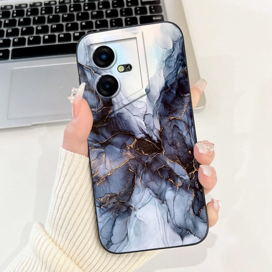 Чехол для Tecno Pova Neo LE6 LE6h Ударопрочный чехол Милый Астронавт Жидкий силиконовый бампер Для Tecno Pova Neo 3 LH6n PovaNeo Чехол