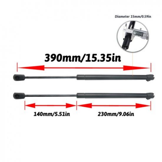 For Nissan Pathfinder R51 Rear Window Glass Lift Support Gas Shock Struts 2Pcs