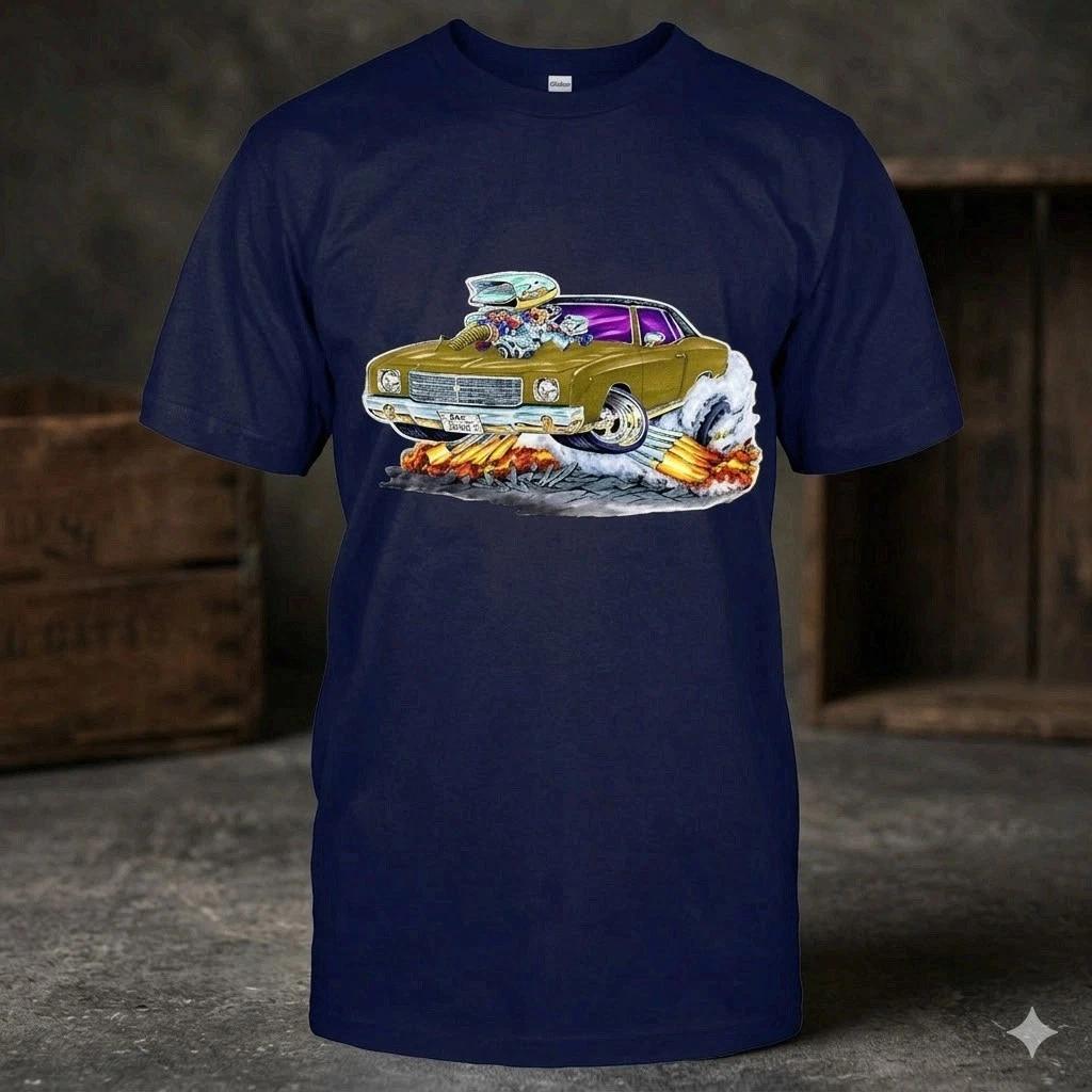 1970-72 Chevy T Shirt Classic Car Vintage Style Graphic Tee