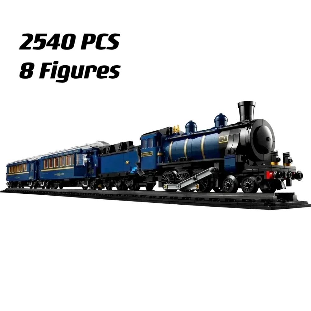 2540Pcs Desktop Ornaments  Classic 140Th Anniversary Collection Luxury Train Compatible 21344 Children'S Gifts
