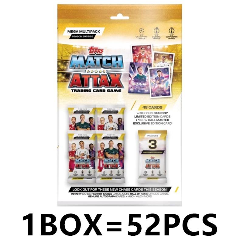 TOPPS 2025/2026 UCC Match Attax Стандартный стартовый набор Ямал и Айс Коул Палмер Звезда футбола Карточка Коллекция фанатов Полная коробка