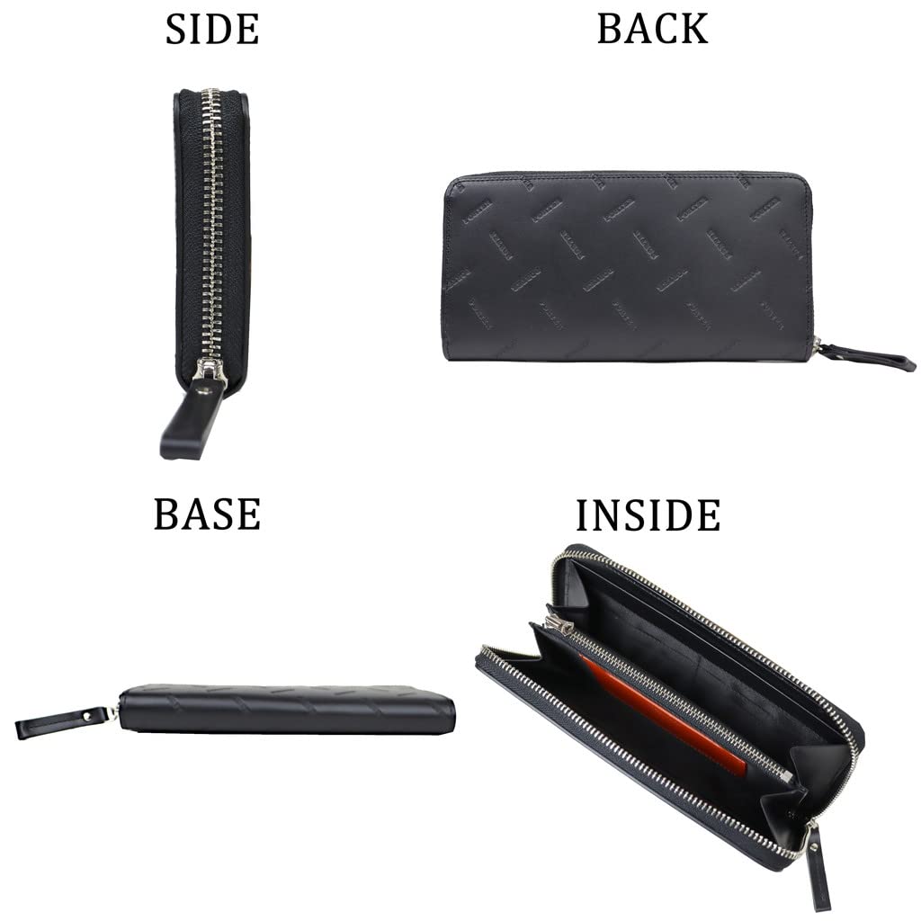 PORTER ENCHASE Leather WALLET Round Zipper Long Wallet [Porter] Men's 007-02283 Gray/11