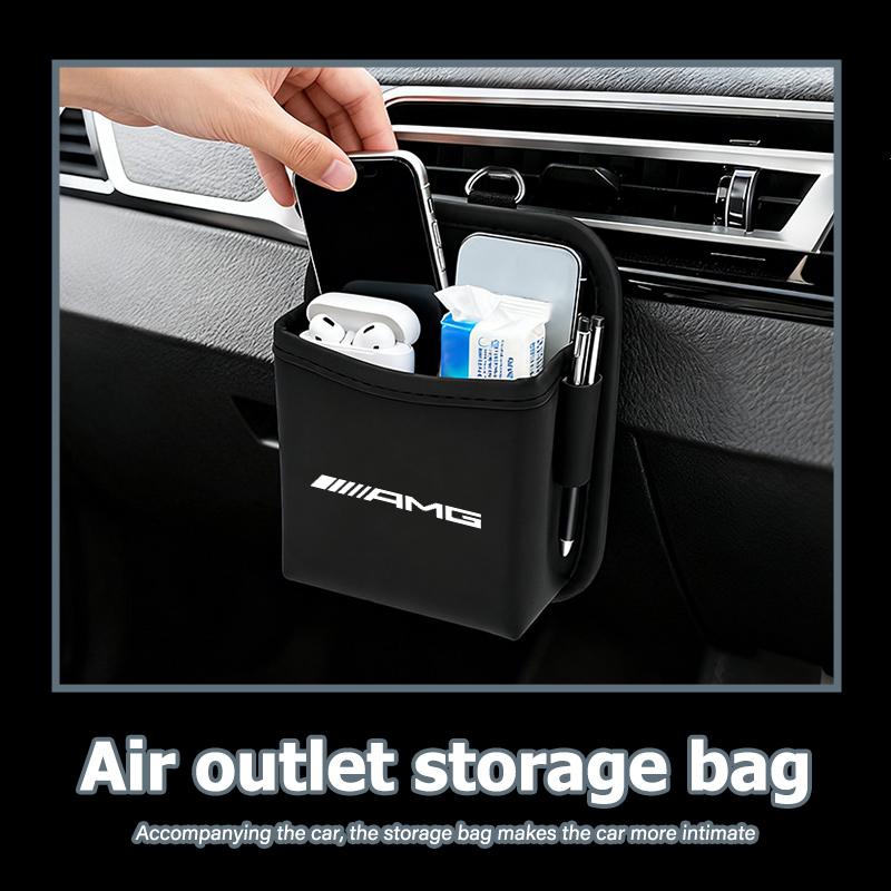 Car General Air Outlet Glasses Phone Holder Storage Box Auto Accessories For AMG Mercedes Benz B-CLASS C-CLASS GLC GLE GLK W190 PP63