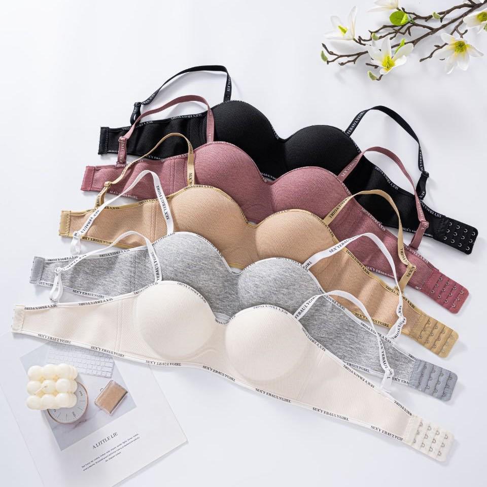 Enhanced Lift Seamless Bra for Girls – Wire-Free, Anti-Sag, & Thickened Design