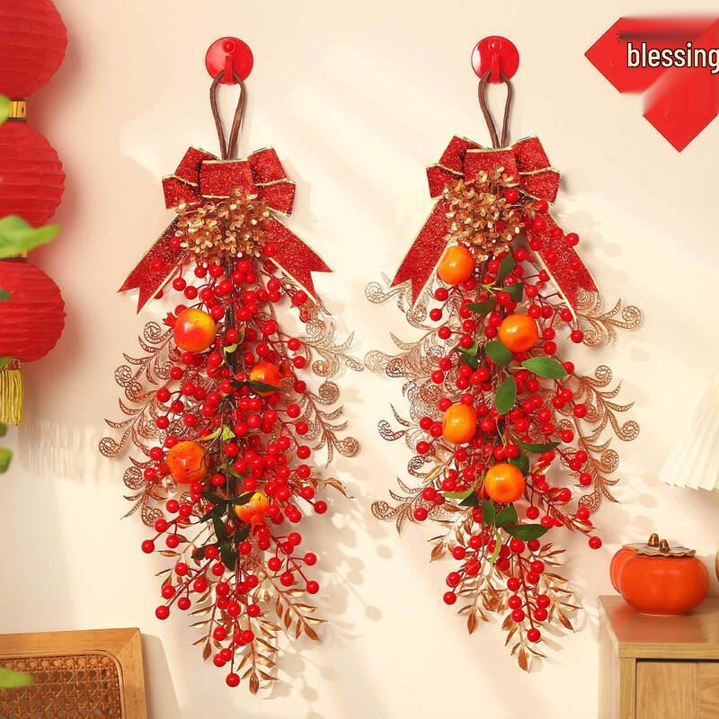 Handun Lucky Persimmon New Year Hanging Ornament