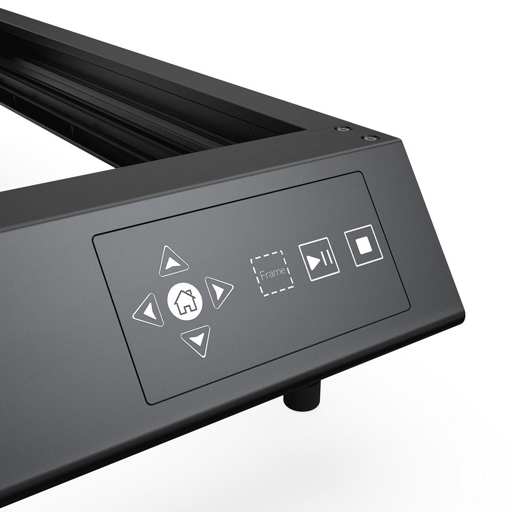 Mecpow X4 22 Вт Мощный лазерный гравер со встроенной системой подачи воздуха, просторной зоной гравировки, точным лазерным пятном