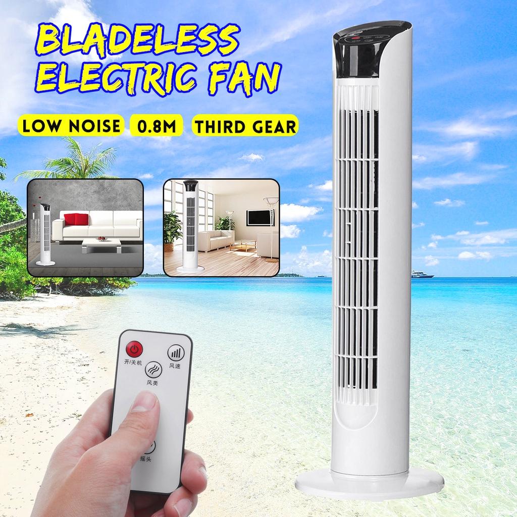 220V Conditioning Ventilator Air Conditioner Cooling Fan Air Cooling Tower Floor Bladeless Fan Electric Fan Remote Timer