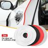5M автомобильная дверная кромка защитная накладка молдинг резиновая антицарапающая универсальная U-образная прозрачная уплотнительная накладка стилизационный клей