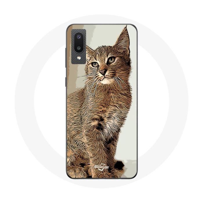 Coque pour Samsung Galaxy A02 Siamois Race de chats