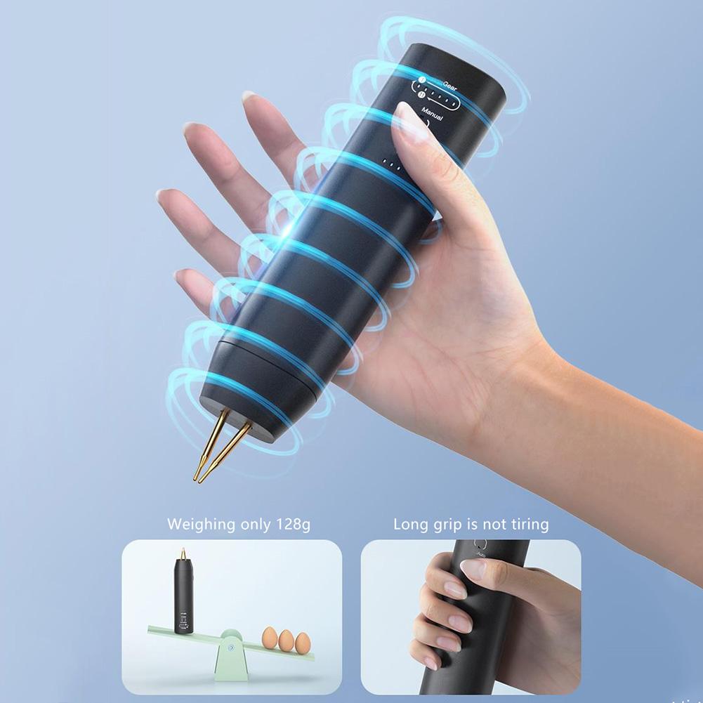 H1 Dual Pulse Handheld Spot Welding Machine Compact 11 Gear Adjustments Type-C Charging Portable Welder For Efficient And Versat