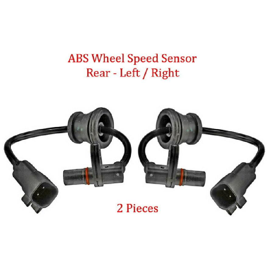 2 x ABS Wheel Speed Sensor Rear L&R Fits:OEM#25913456 Equinox Terrain 2010-2015