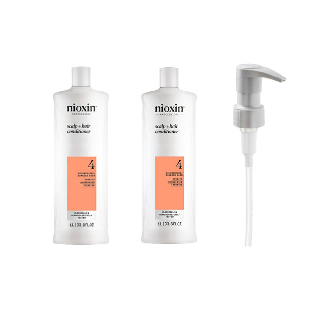 Nioxin Scalp Care Scalp Hair Conditioner No.4 2 pcs 1L
