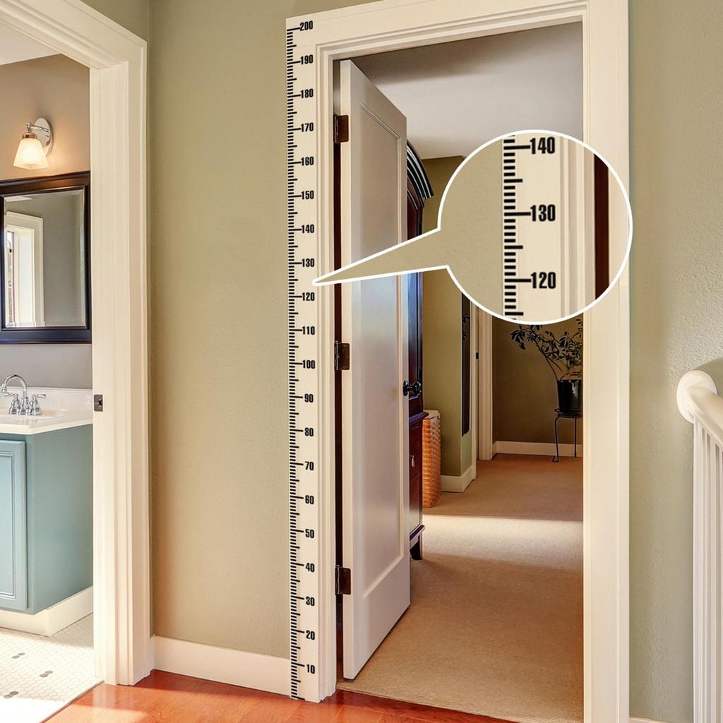 Детские наклейки на стену, измерительная шкала, наклейка, ростомер, настенный декор для спальни