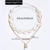 Sunflower Pendant Jewelry Seaside Necklace Women's High Sense Versatile Spiral Geometric Collarbone Chain