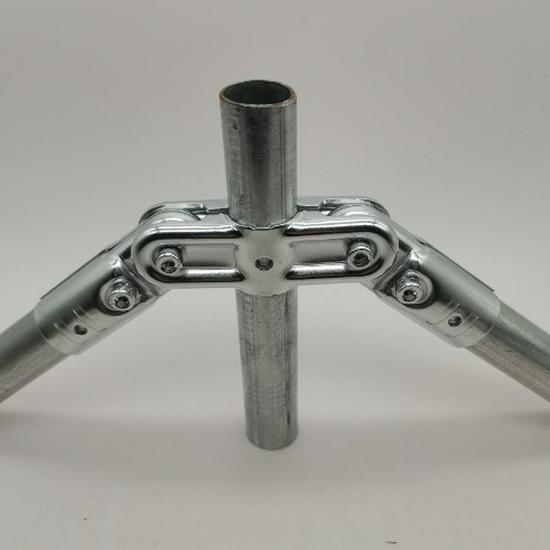 Stainless Steel 25mm Six-Point Pipe Connector for Galvanized and Iron Pipes