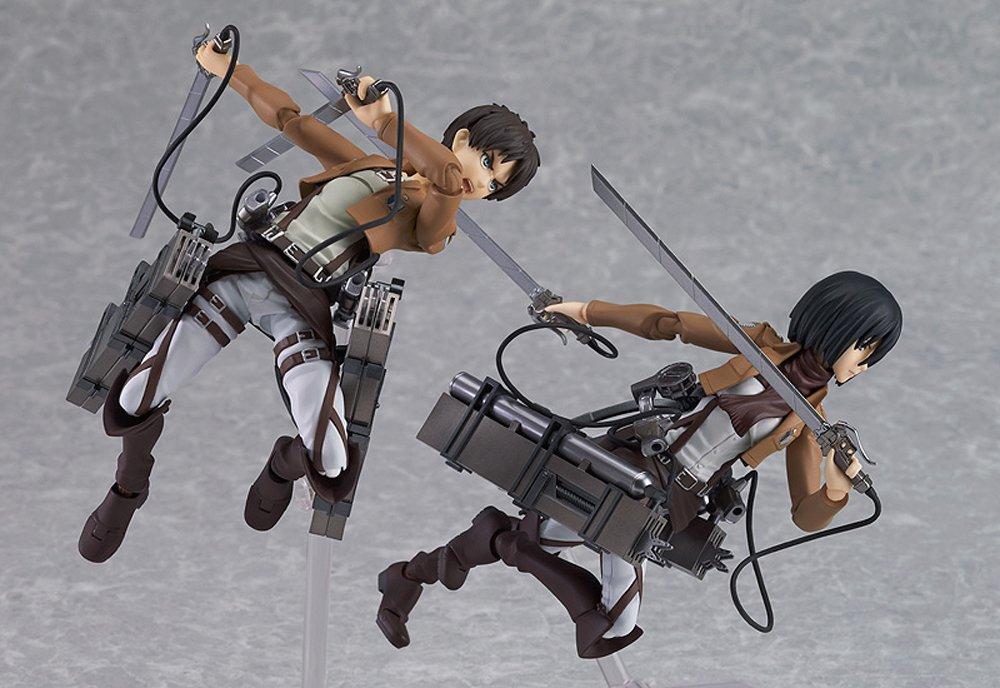 Figma Attack On Titan Eren Yeager ABS PVC Painted Movable (non-scale & Figure)
