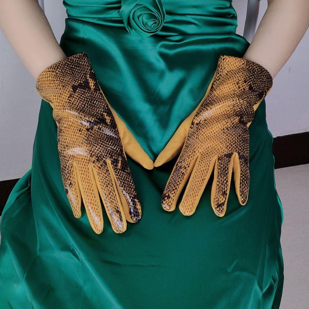 Thicken Winter Warm Gloves Fleece Lined Driving Gloves Fashion Touch Screen Gloves For Women