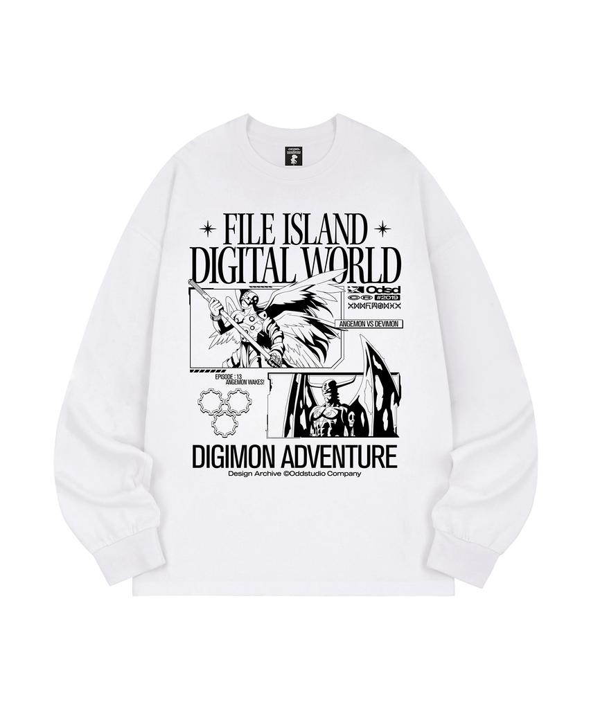 ODDSTUDIO [Digimon Adventure] Angemon & Devimon Long Sleeve - 2 Colors