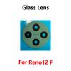 Стекло задней камеры со стикером для Oppo Reno12 F Запасные части для ремонта