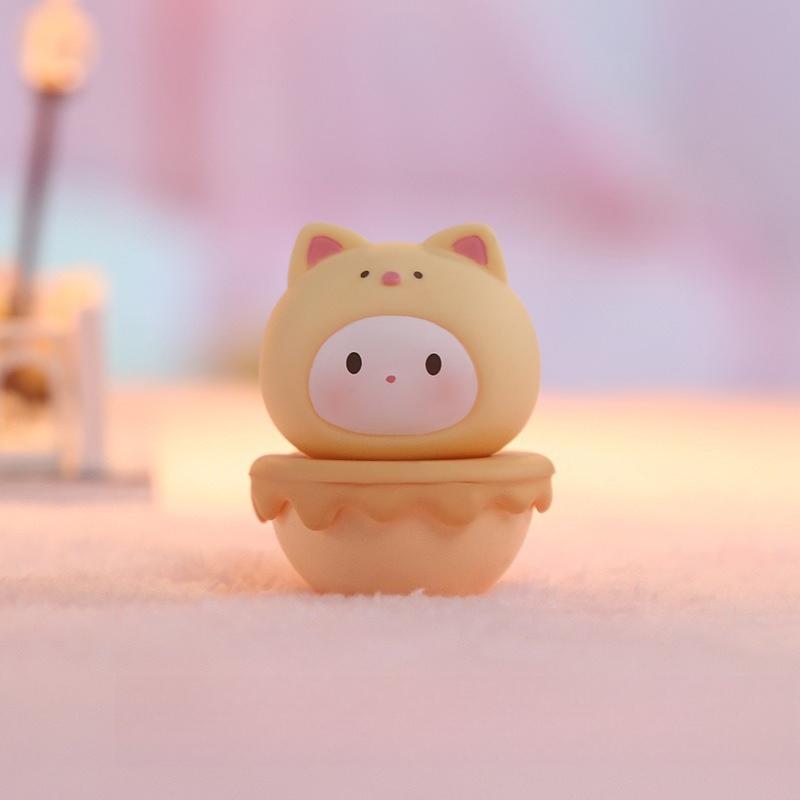 1 шт. Милый питомец тамблер смола кулон милый настольный девочка декомпрессия офисное украшение кукла кулон