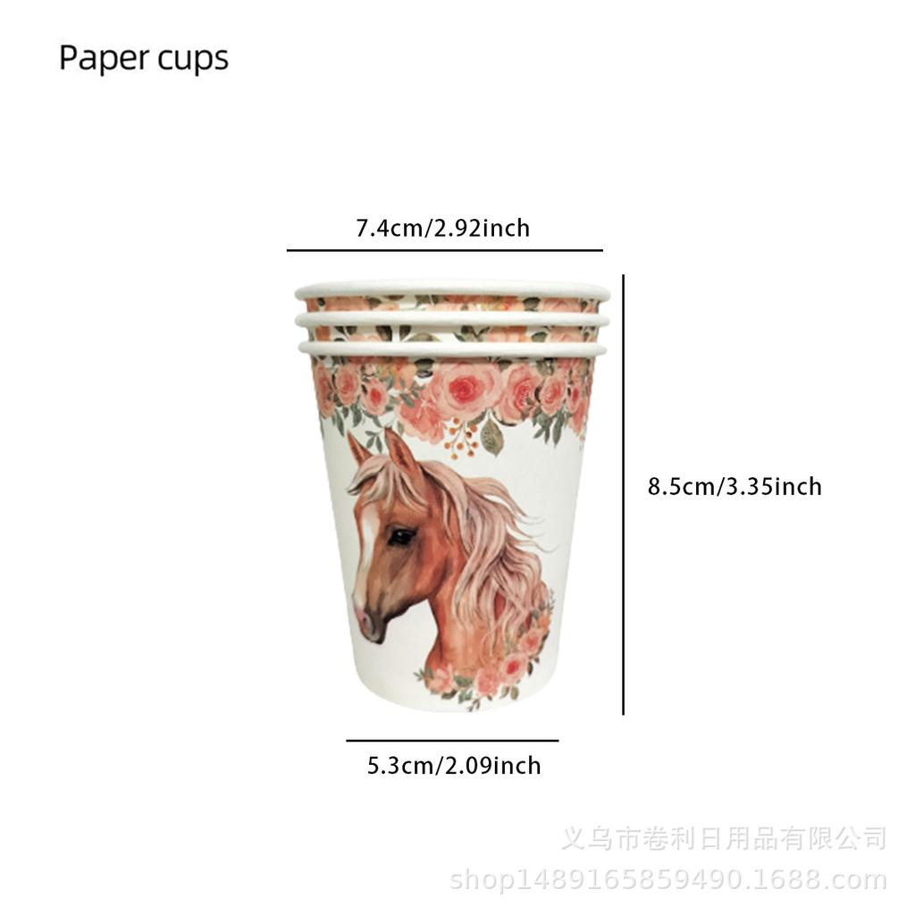 Horse Racing Themed Party Supplies Phnom Penh Horse Racing Party Decoration Banner Tableware Tablecloth Power Strip Balloon Package
