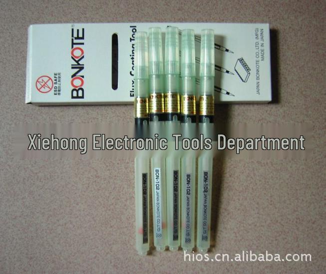 Japanese BON-102F/BON-102L Rechargeable Lead-Free Flux Pen - Cleaning Pen