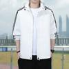 Весна и осень Новая мужская куртка свободного покроя Модный тренд с капюшоном Мужская полосатая куртка