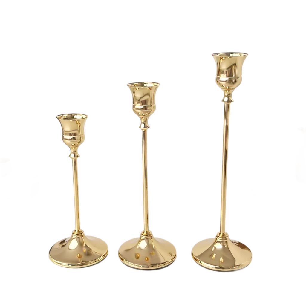 Европейский минималистичный подсвечник-украшение для ужина при свечах и свадебного декора