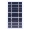 2W 5V Polycrystalline Silicon Solar Panel Outdoor Solar Battery Charger Mobile Power Supply for Charging Mobile Phone