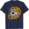 Caffeine & Gasoline Graphic Cotton T-shirt Unisex Men Women Summer Luxury Brand Tops Short Sleeve Classic Fashion Tee Essentials