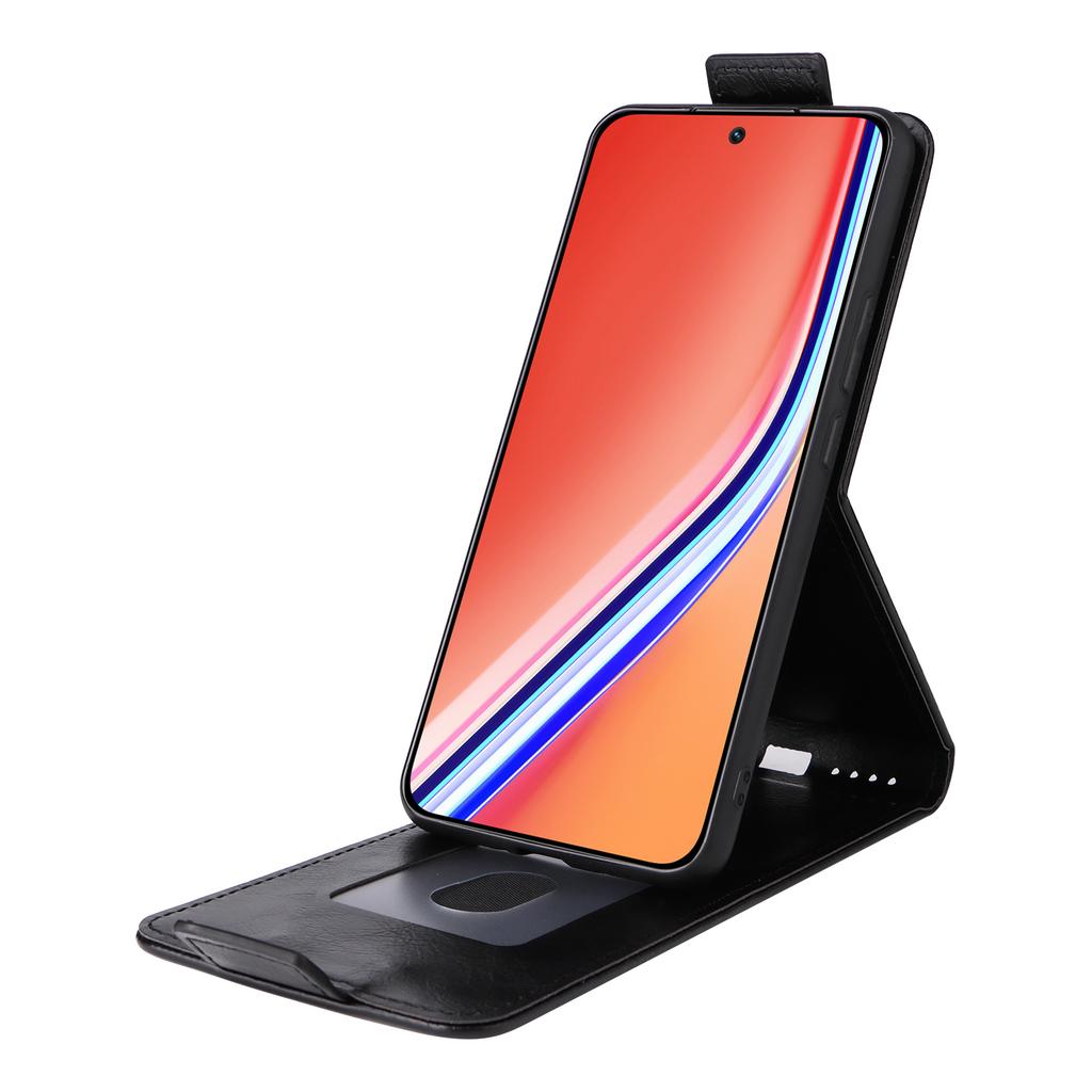 Для Realme P3 Pro 5G Чехол-подставка Магнитная застежка Вертикальный откидной кожаный чехол для телефона с держателем для карт