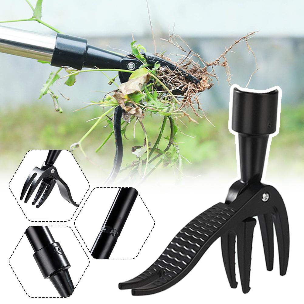 Weeding Head Replacement Manual Weed Remover Plastic Claw Weeder Root Remover Hand Tool For Outdoor Stand Up Weed Puller Tool