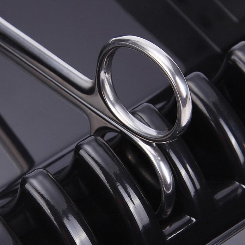 Стойка для размещения салонных ножниц, футляр для парикмахерских ножниц, лоток для хранения парикмахерских услуг