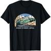 Vintage Mount Everest, Nepal Rock Climbing Bouldering T-Shirt(1)