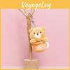 Tea Cup Milk Bear Plush Toy Animal Keychains Doll Cartoon Decorations Gifts