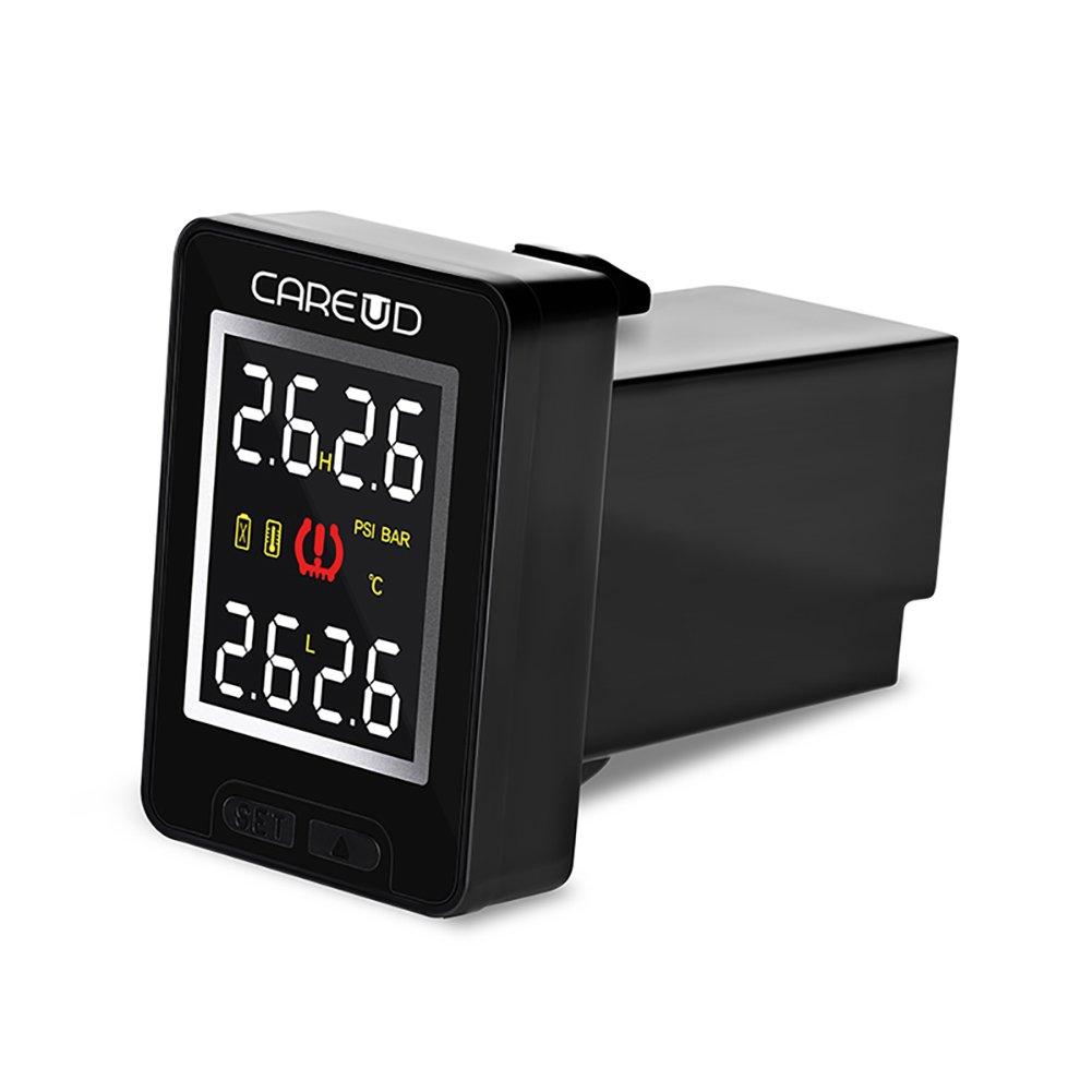 U912 Tire Pressure Monitor System TPMS Real Time Tracking Temperature Pressure 4 Internal or