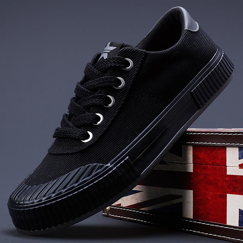 Новая весенняя мужская обувь, модная обувь, мужская парусиновая обувь, корейская универсальная модная повседневная обувь, дышащая удобная обувь